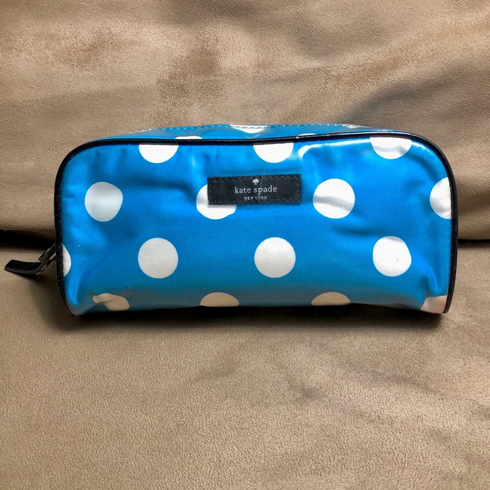 Kate Spade Polka Dot Makeup Bag